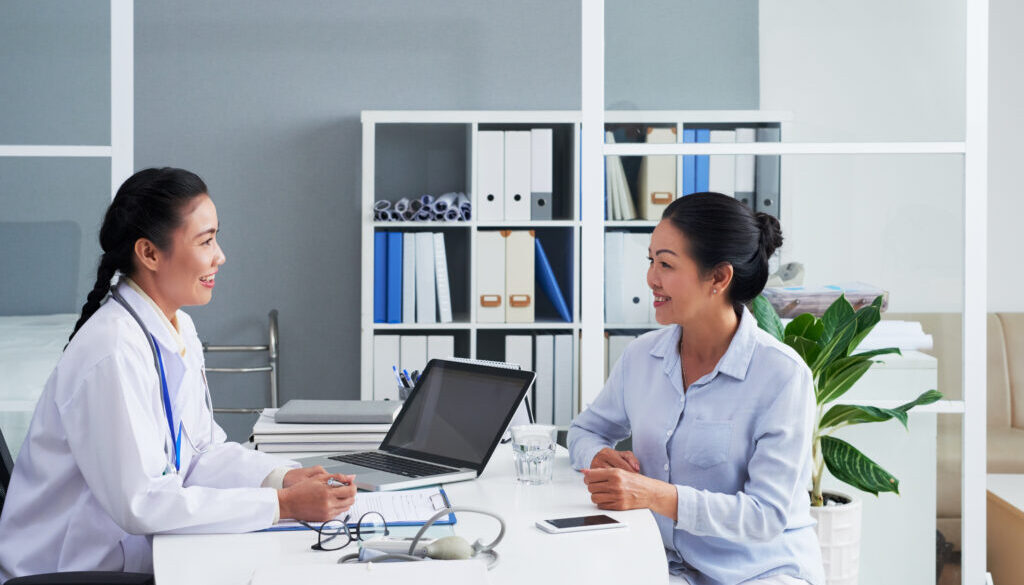 Consulting patient